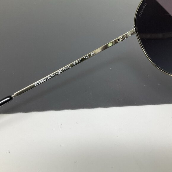 COACH HC7125 Round Metal Sunglasses, Gold, 56 [] 17-140 Scratched Lenses main image 8